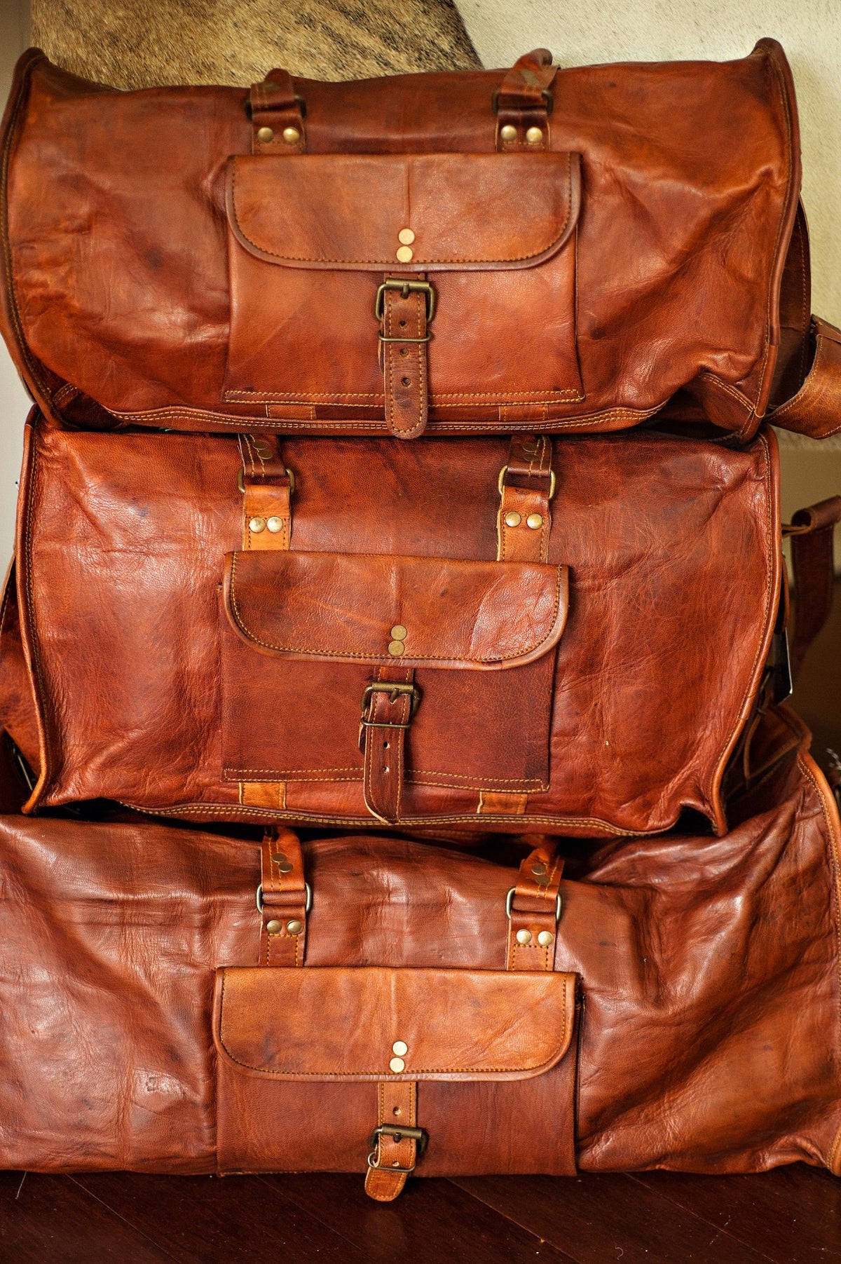 leather travel bags