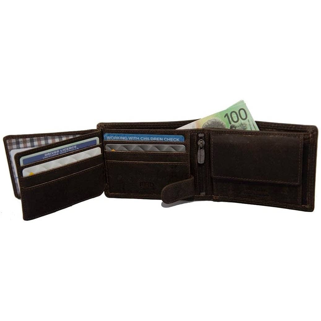 Leather Wallet Judd - Brown GW8116BRN