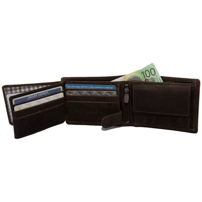 Leather Wallet Judd - Brown GW8116BRN