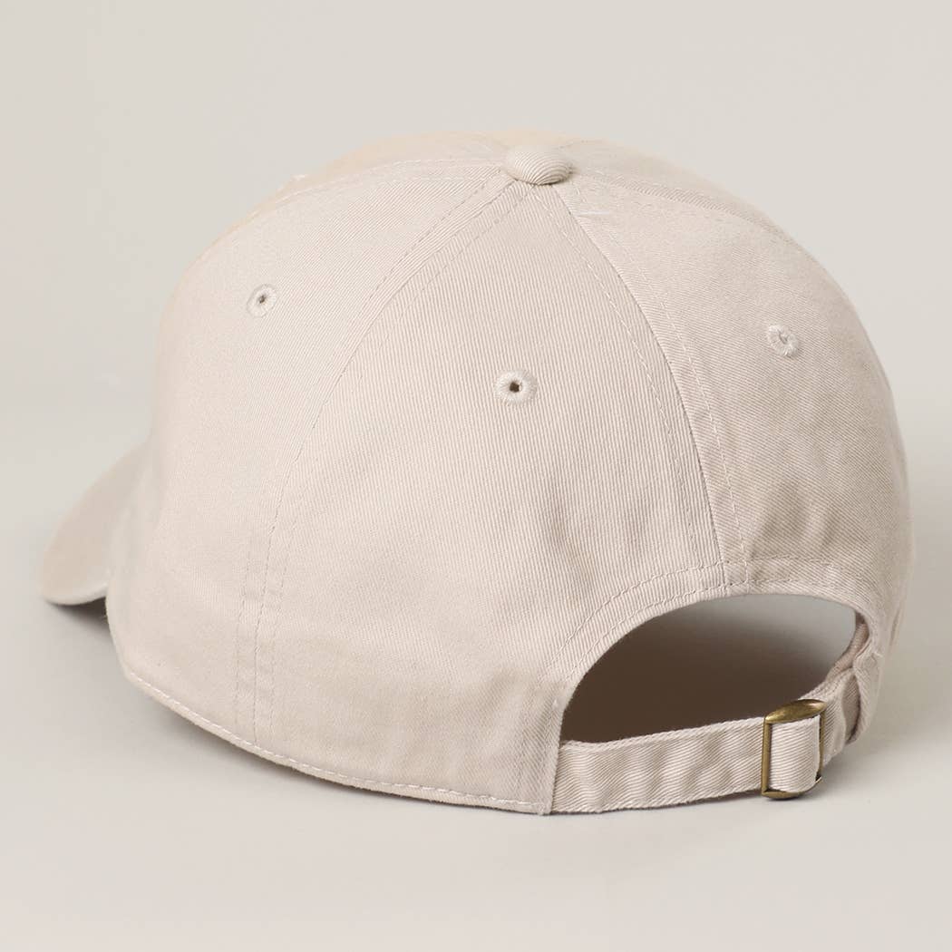 Mini Horseshoe Embroidery Baseball Cap