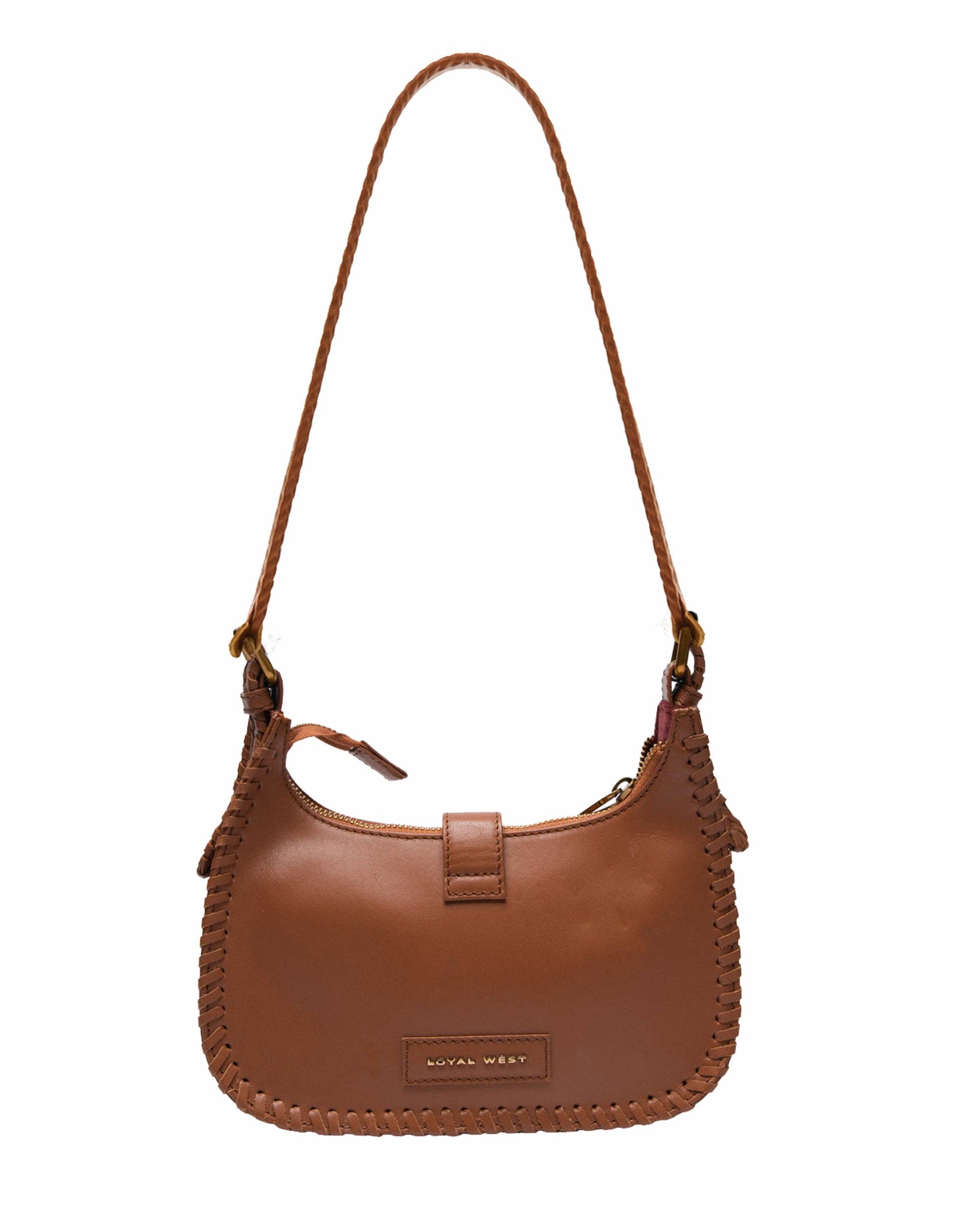 Dannia Medium Purse - Saddle Brown