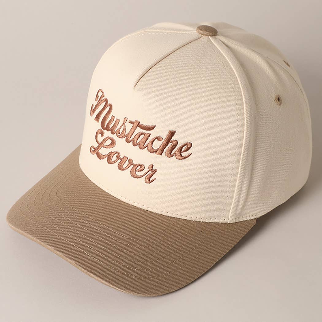 Mustache Lover Two Tone Trucker Hat