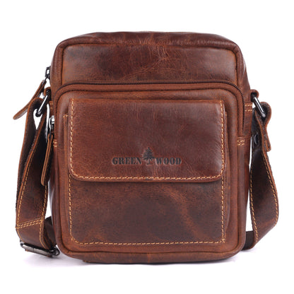 Greenwood Leather Ryder Crossbody Bag, Vintage Sandal