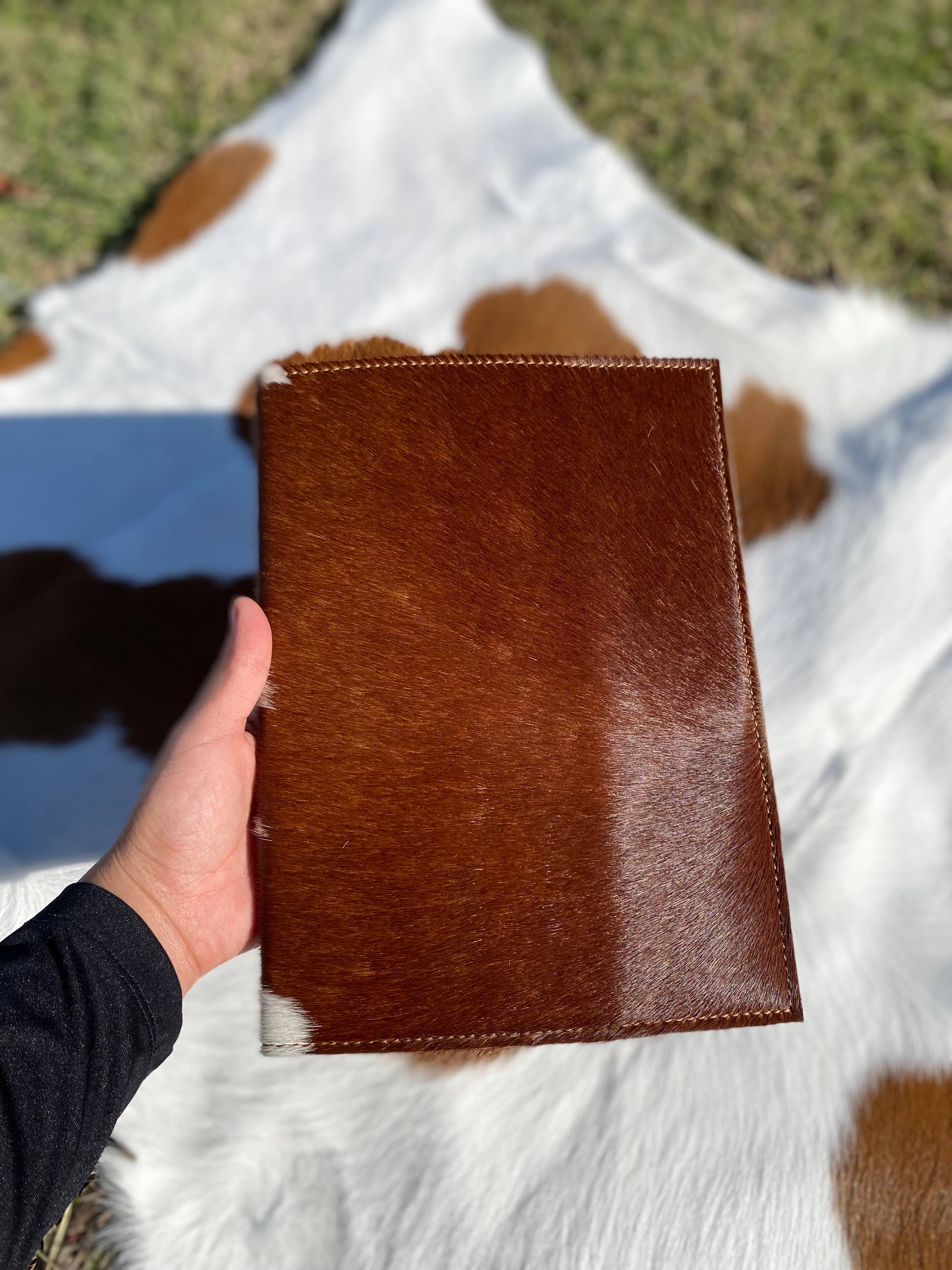 Book Cover Cowhide