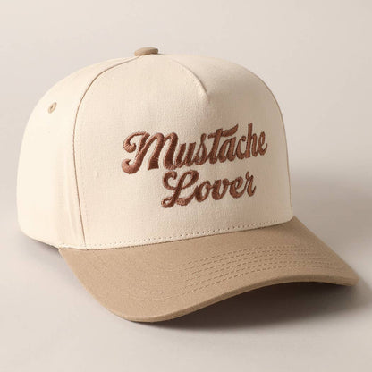 Mustache Lover Two Tone Trucker Hat
