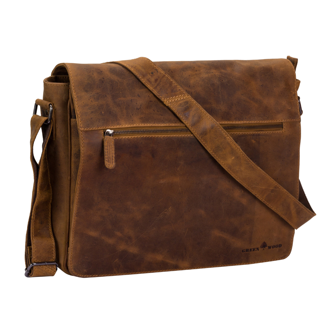 Leather Laptop Bag Richard Camel GW835CAM