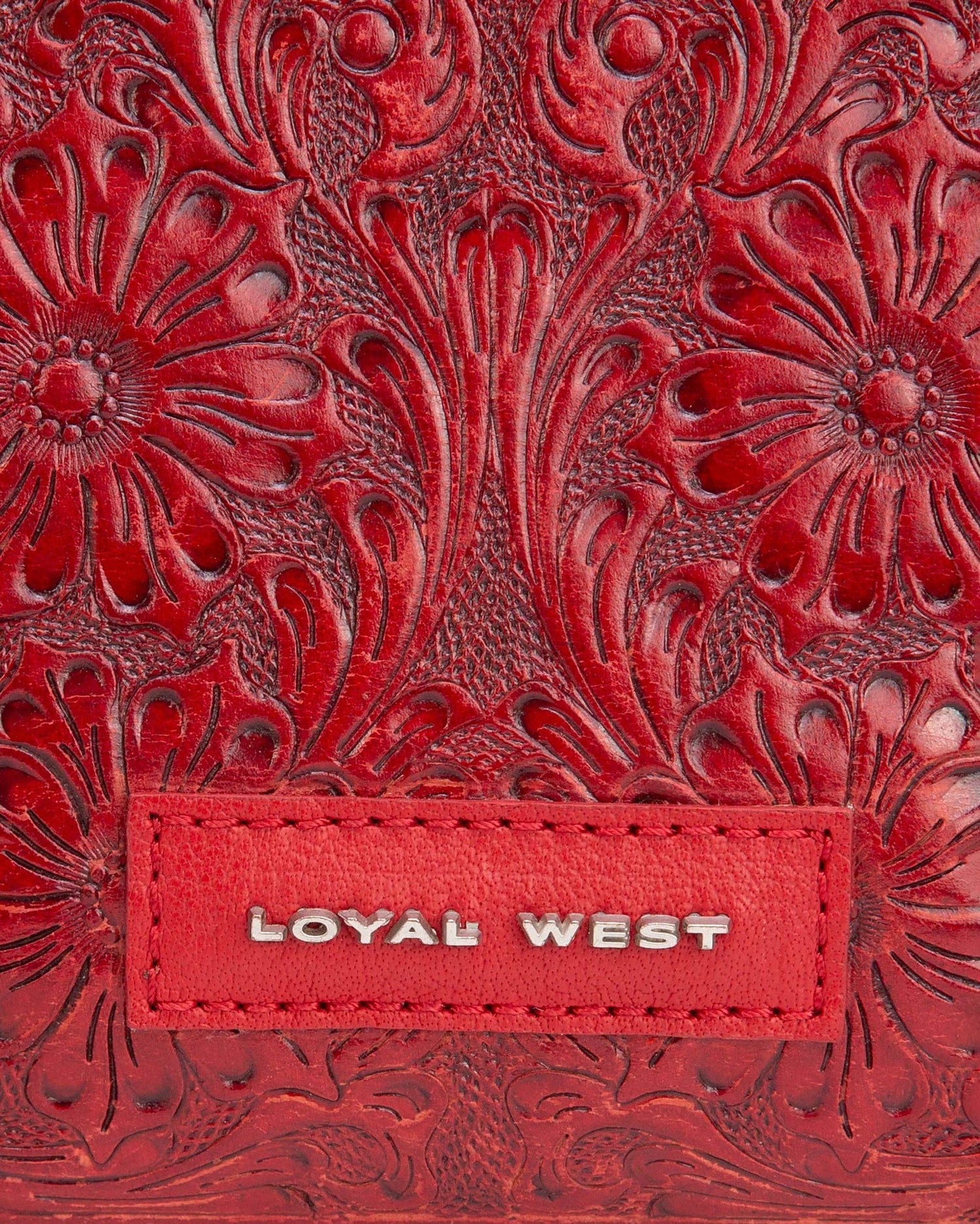 Alma Medium Handbag Red