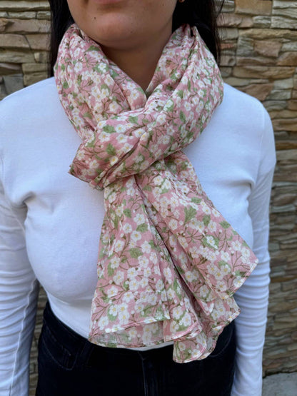 Liberty scarf 100% Indian cotton - Women 1