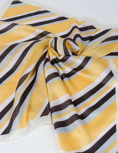 Raye Striped Head Scarf
