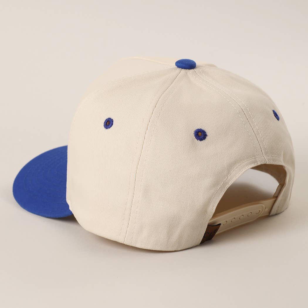 HOWDY 3D Letter Embroidered Two-Tone Trucker Hat