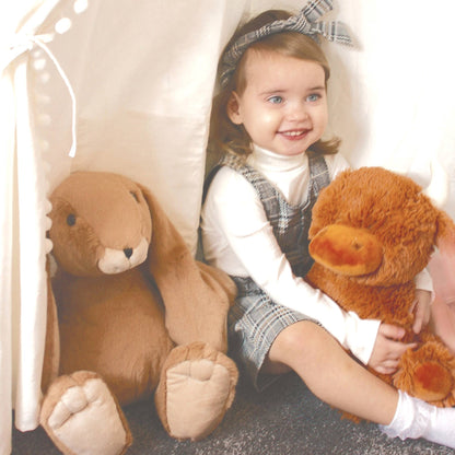 Highland Cow Plush Baby Toy Large Stuffed Cow 30cm