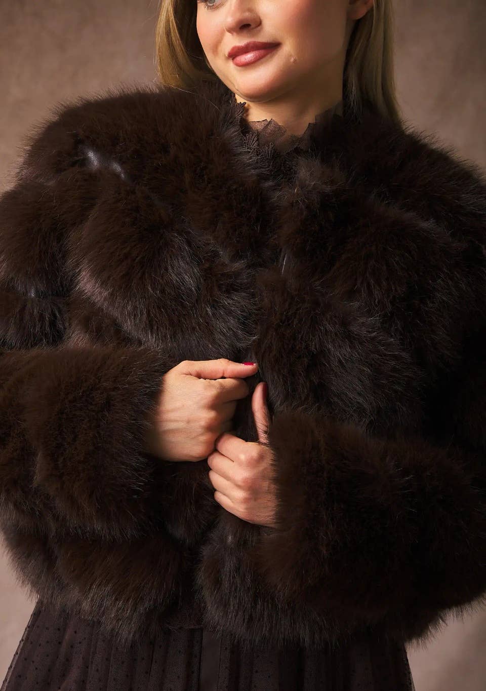 Choklate Paris Faux Fur Jacket