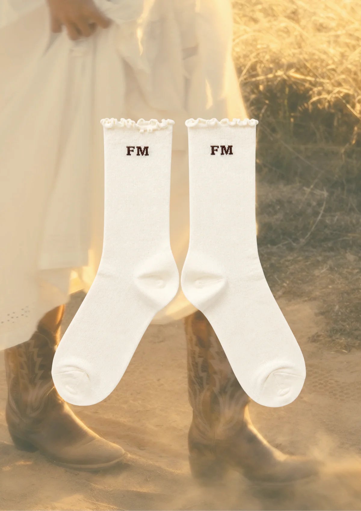 PRE ORDER : Frill Socks Far Mer