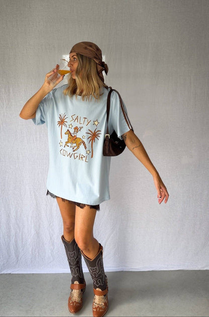 Salty Cowgirl Tee