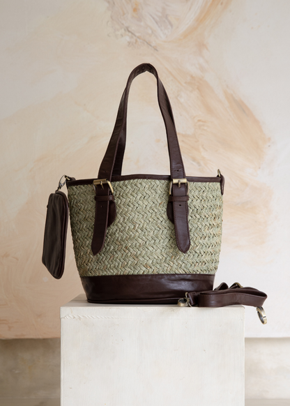 Odette Bucket Bag // Chocolate