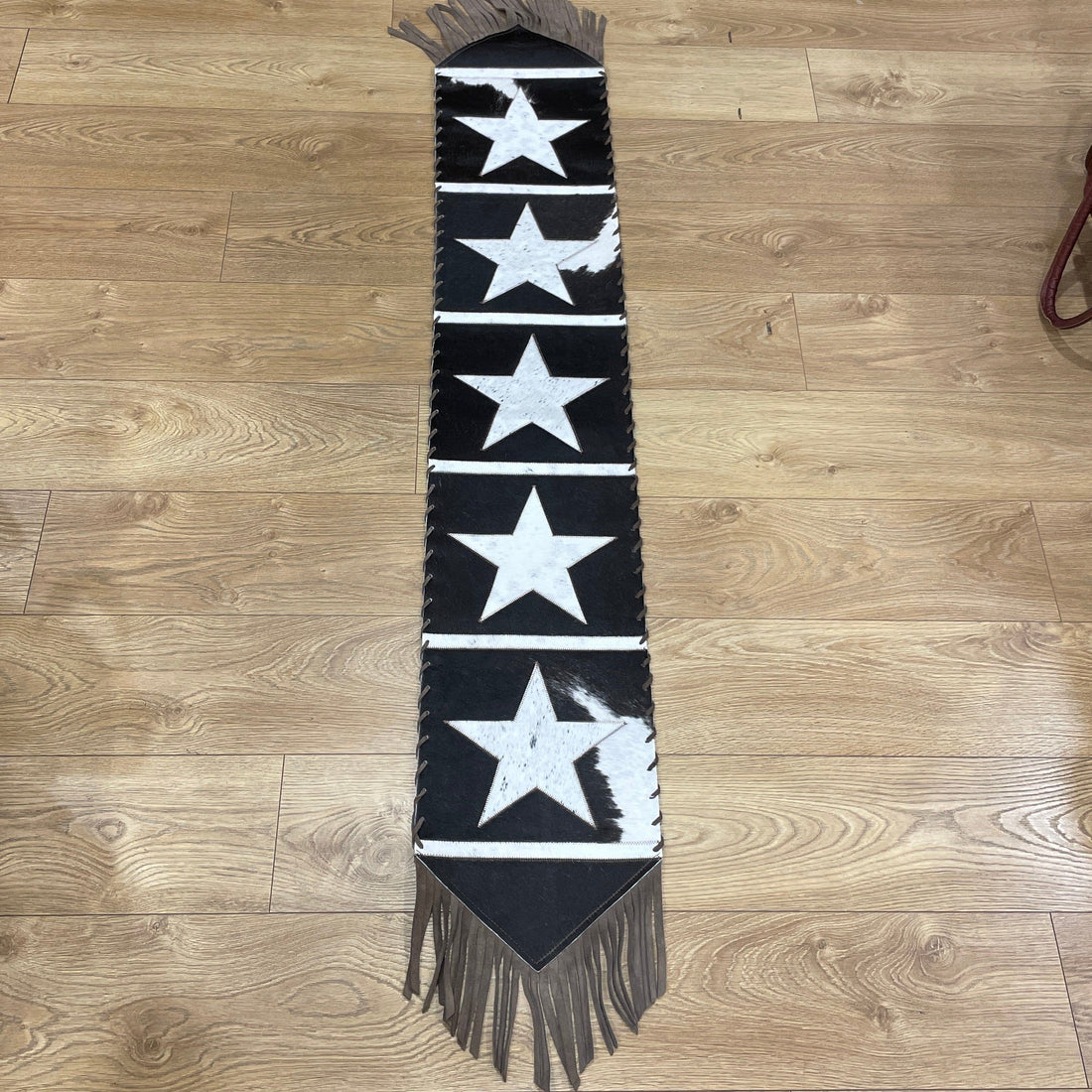 Star Cowhide table runners