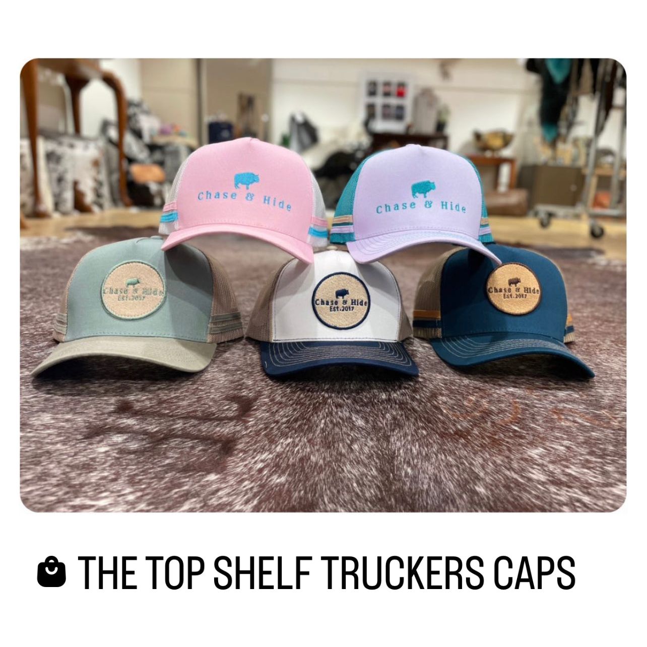 The Top Shelf Truckers Caps