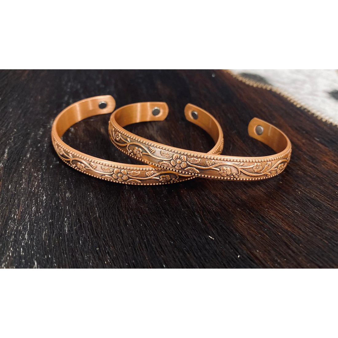 Floral Copper Band 