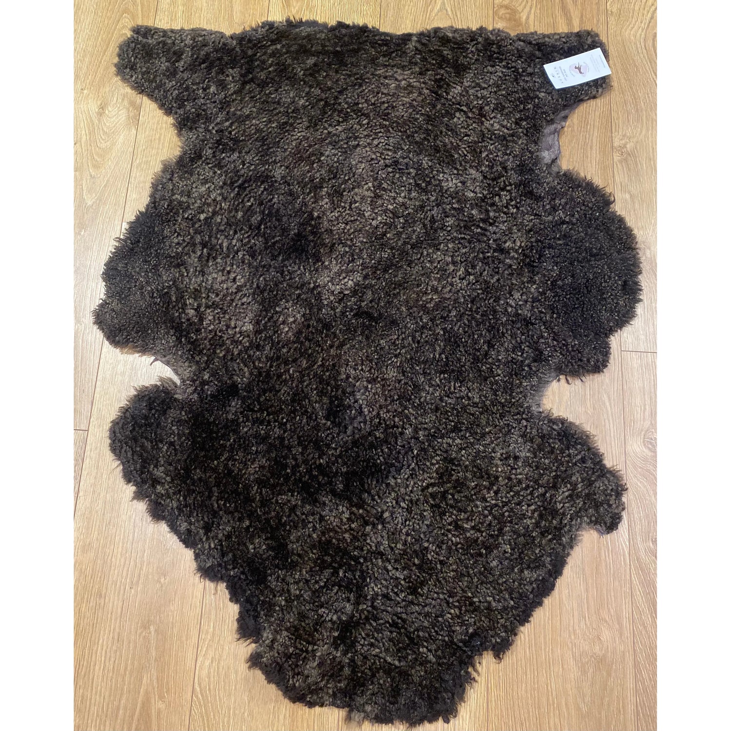 Sheepskin Pet Rug Espresso 