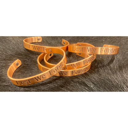 ‘Lest we Forget’ Copper Band 