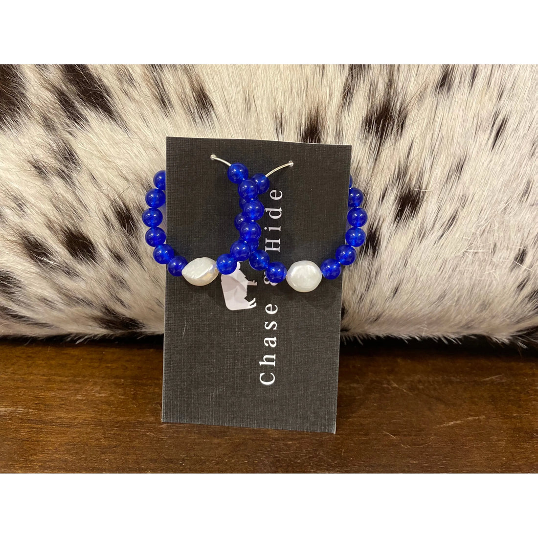 Baroque Freshwater Pearls with Jade Hoops