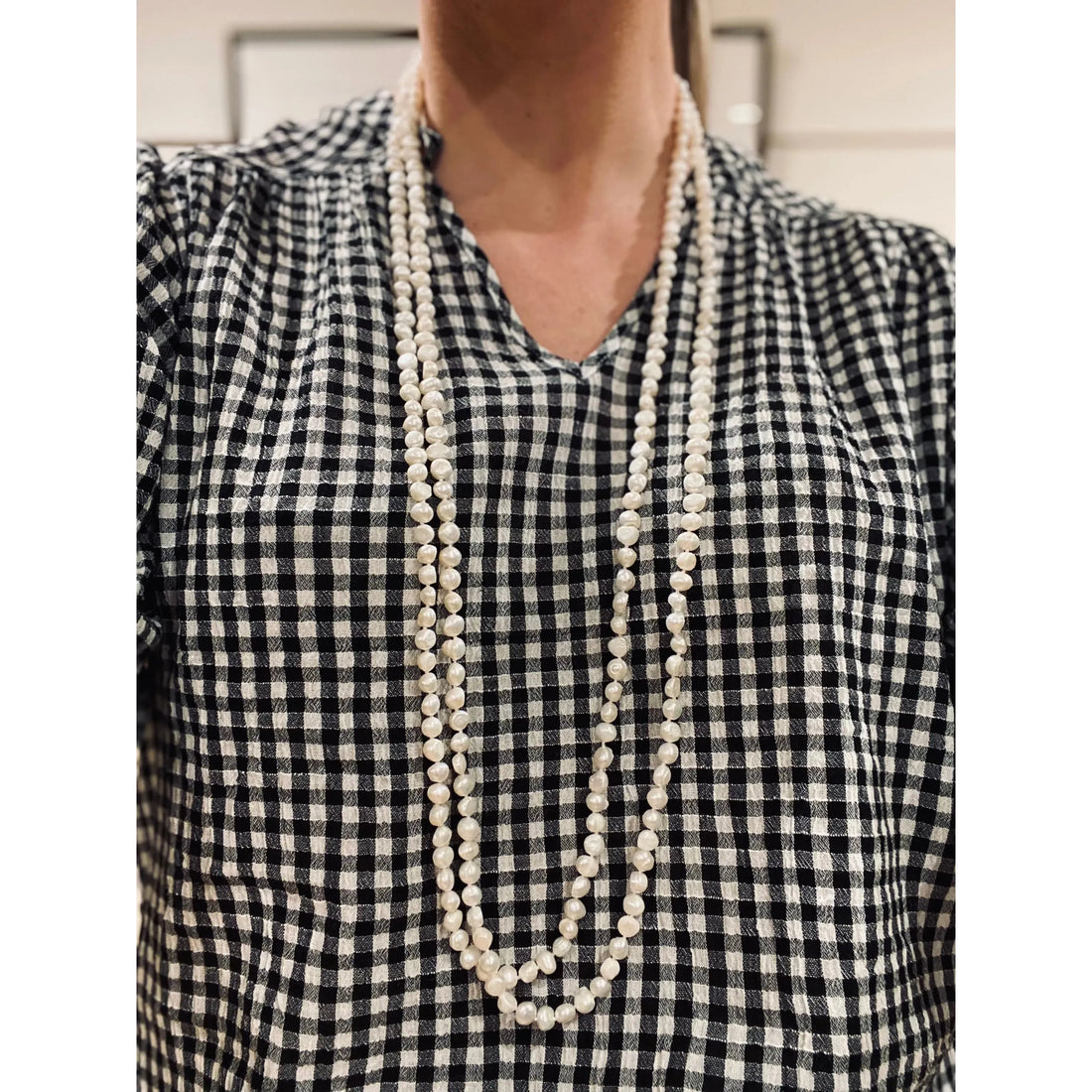 Natural Baroque Freshwater Pearl Necklace