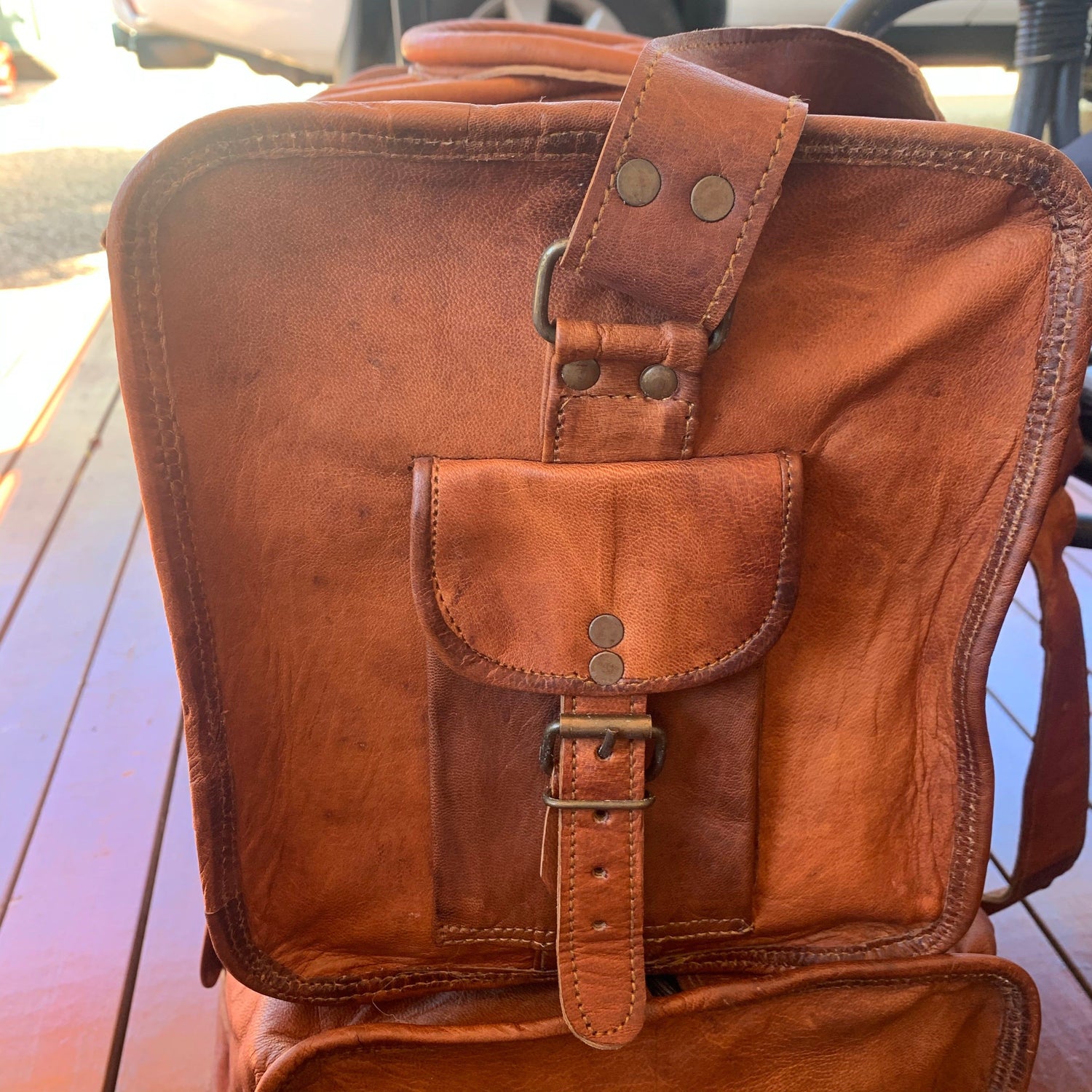 Leather Cabin Bag (small)