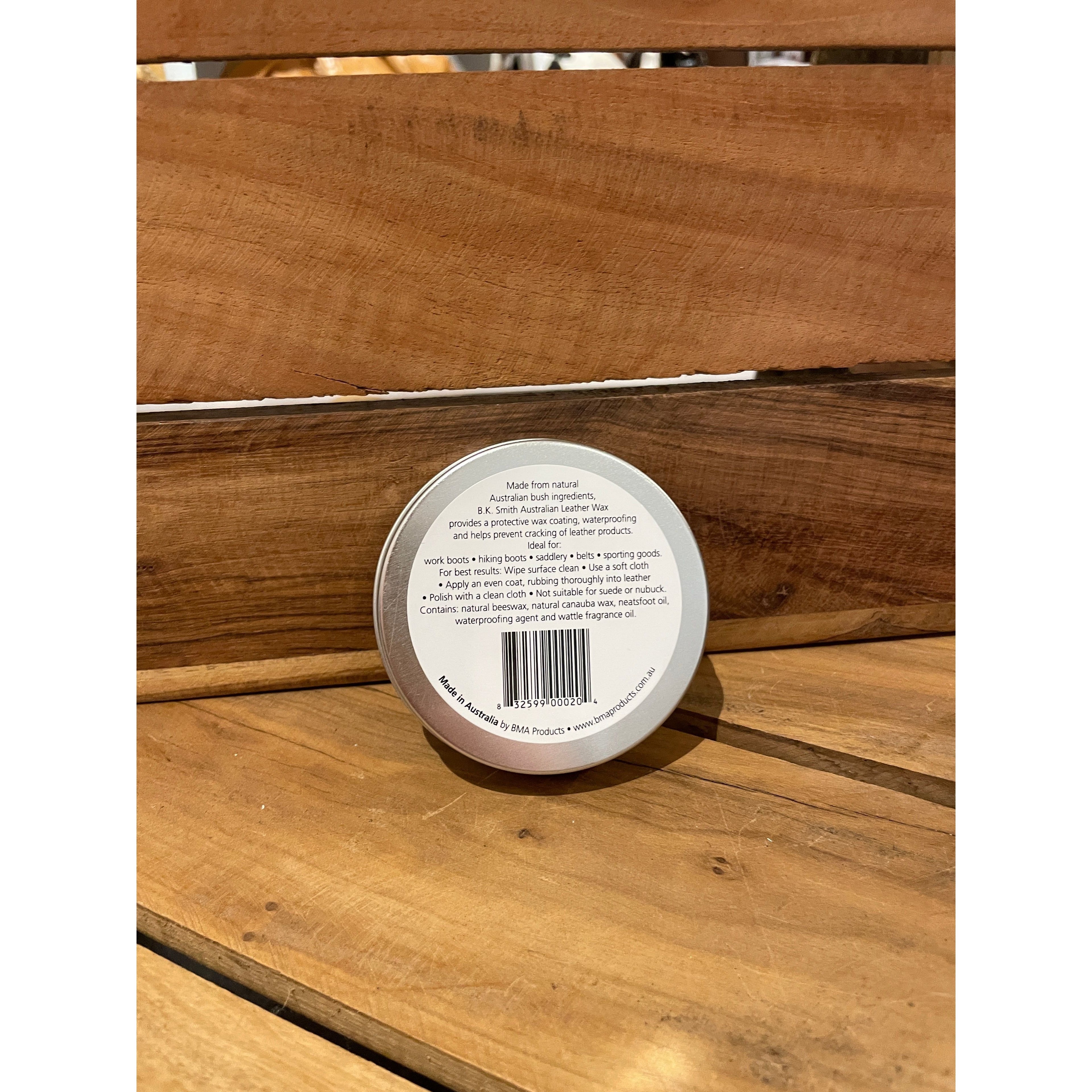 B.K Smith Australian Leather Wax