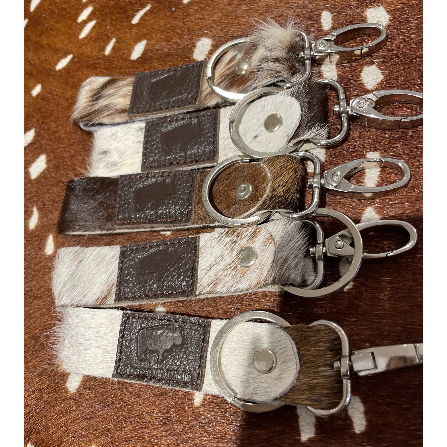 Brown Chase &amp; Hide Key Chain assorted