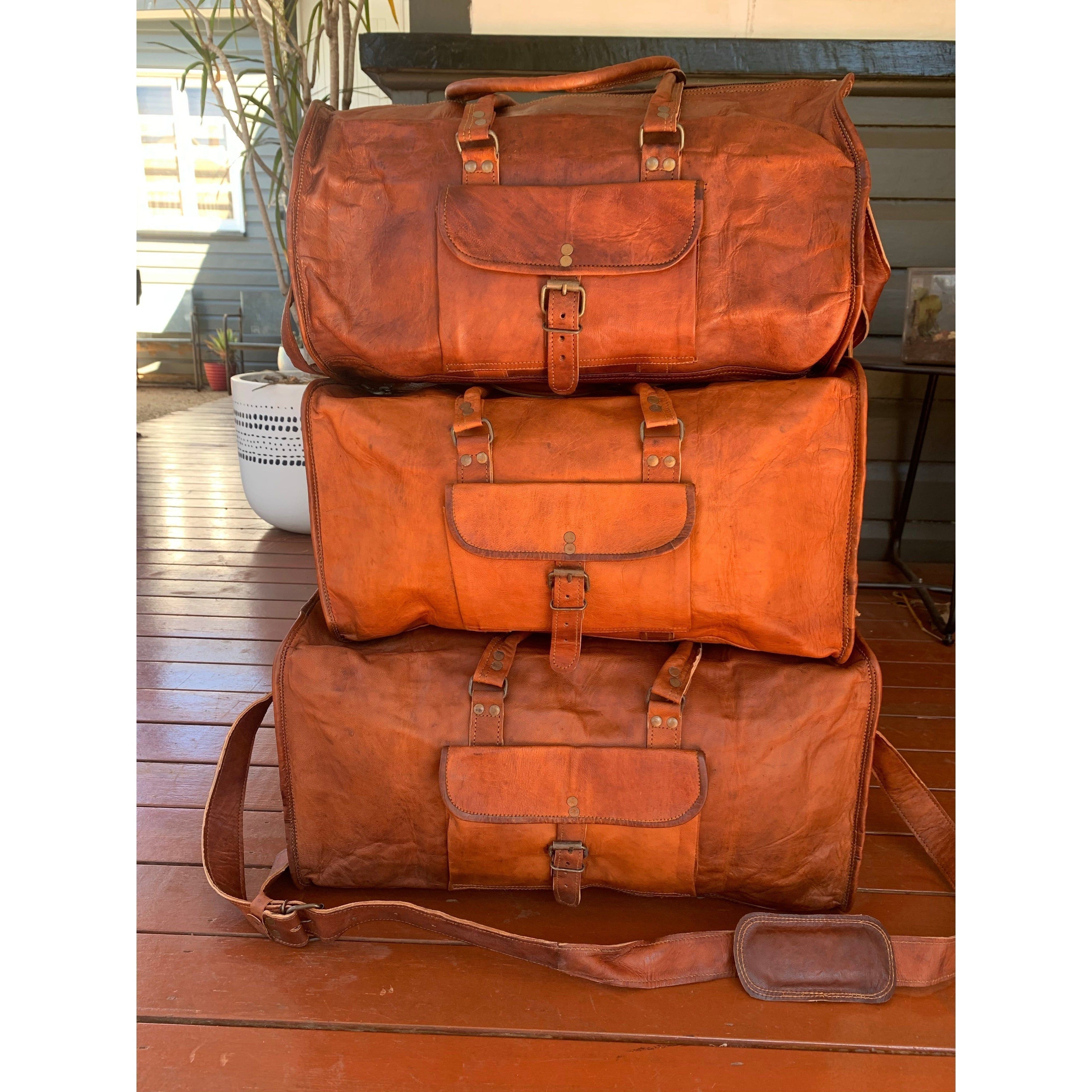 Leather Cabin Bag (small)