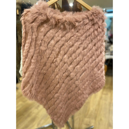 Poncho- Nude Pink