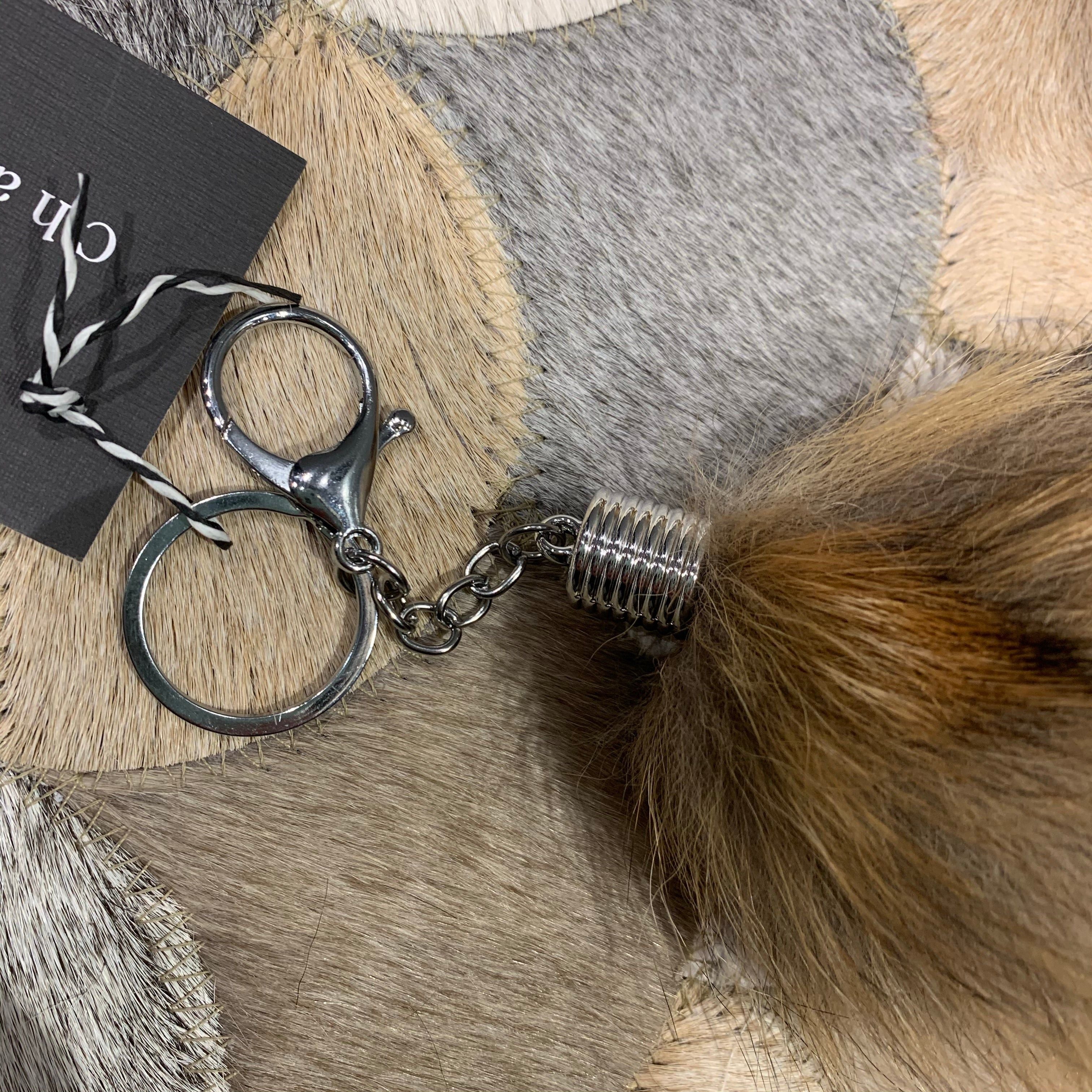 Fox Tail Keyring / keychain