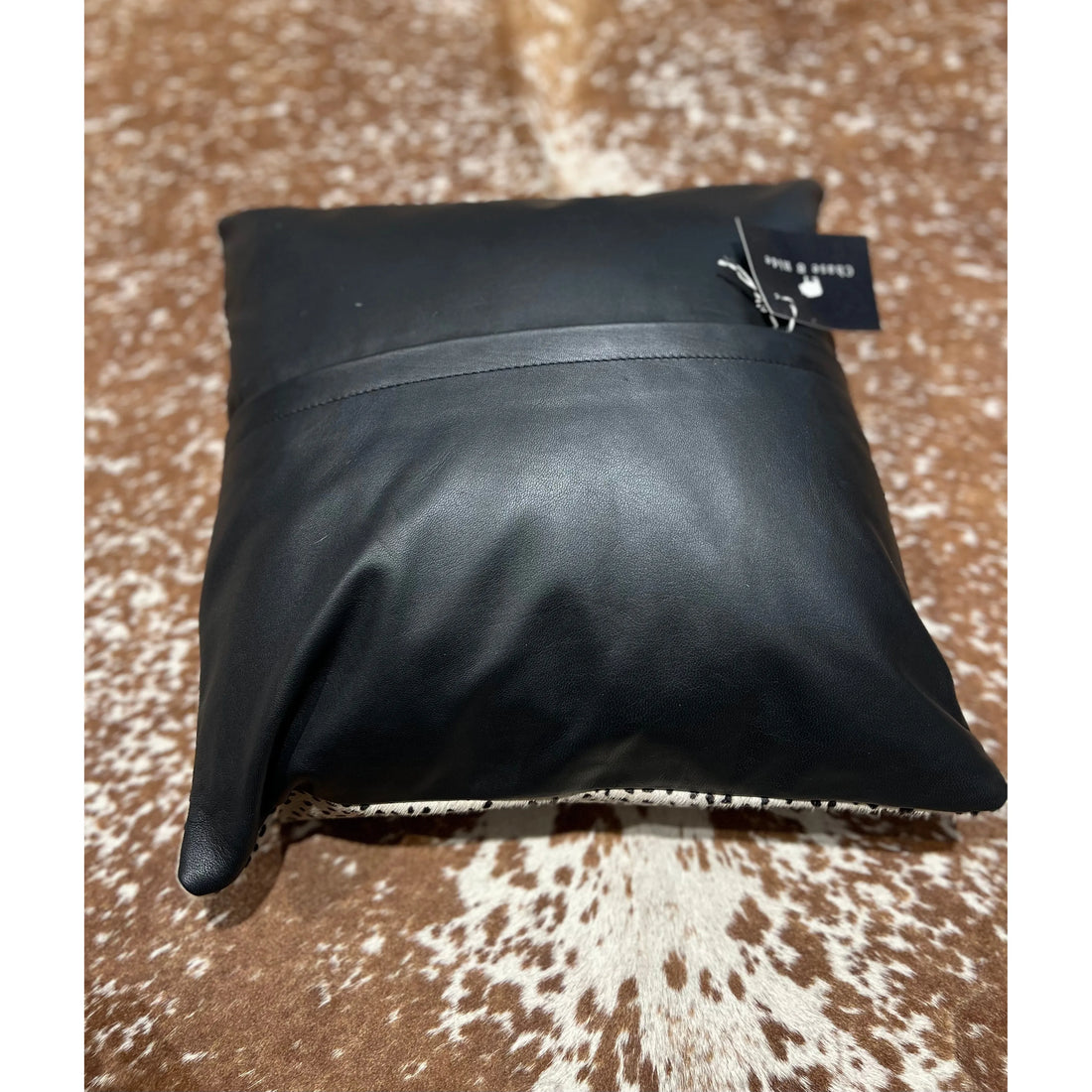 Cowhide Print Spotted Cushion 