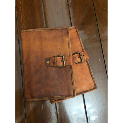 Leather A5 Cover with buckle