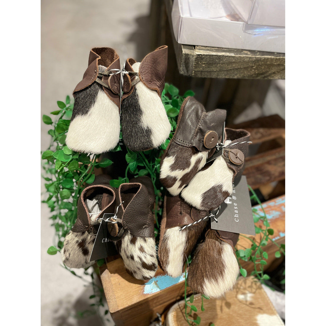 Baby Booties Chocolate Assorted