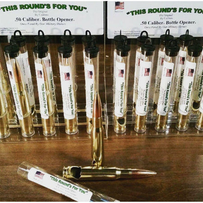 .50 Caliber bullet bottle opener 