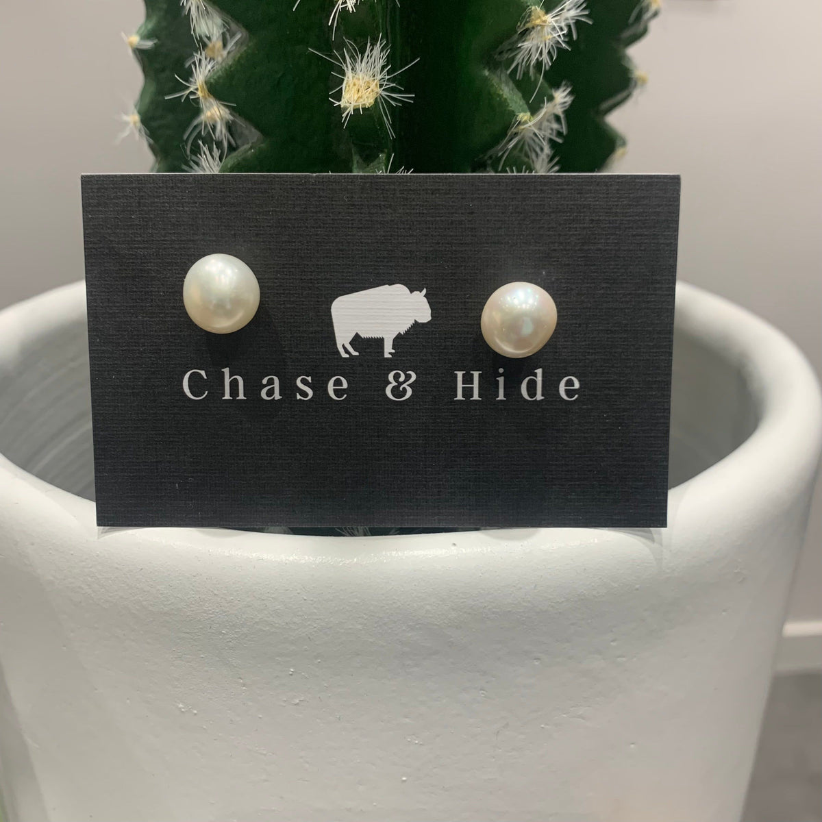13mm Baroque Freshwater Pearl Studs