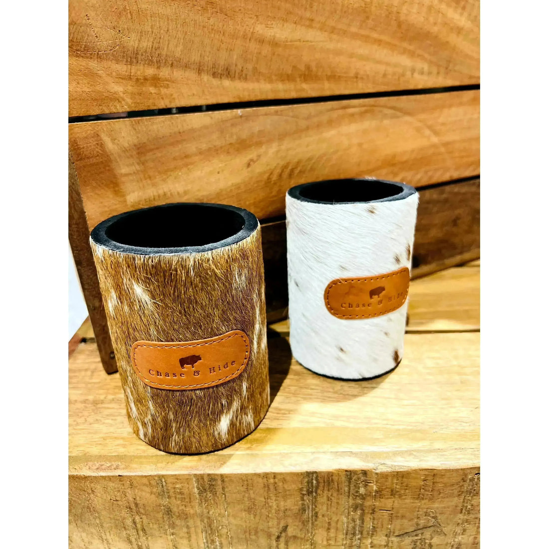 Assorted Tan Stubby/Can Coolers