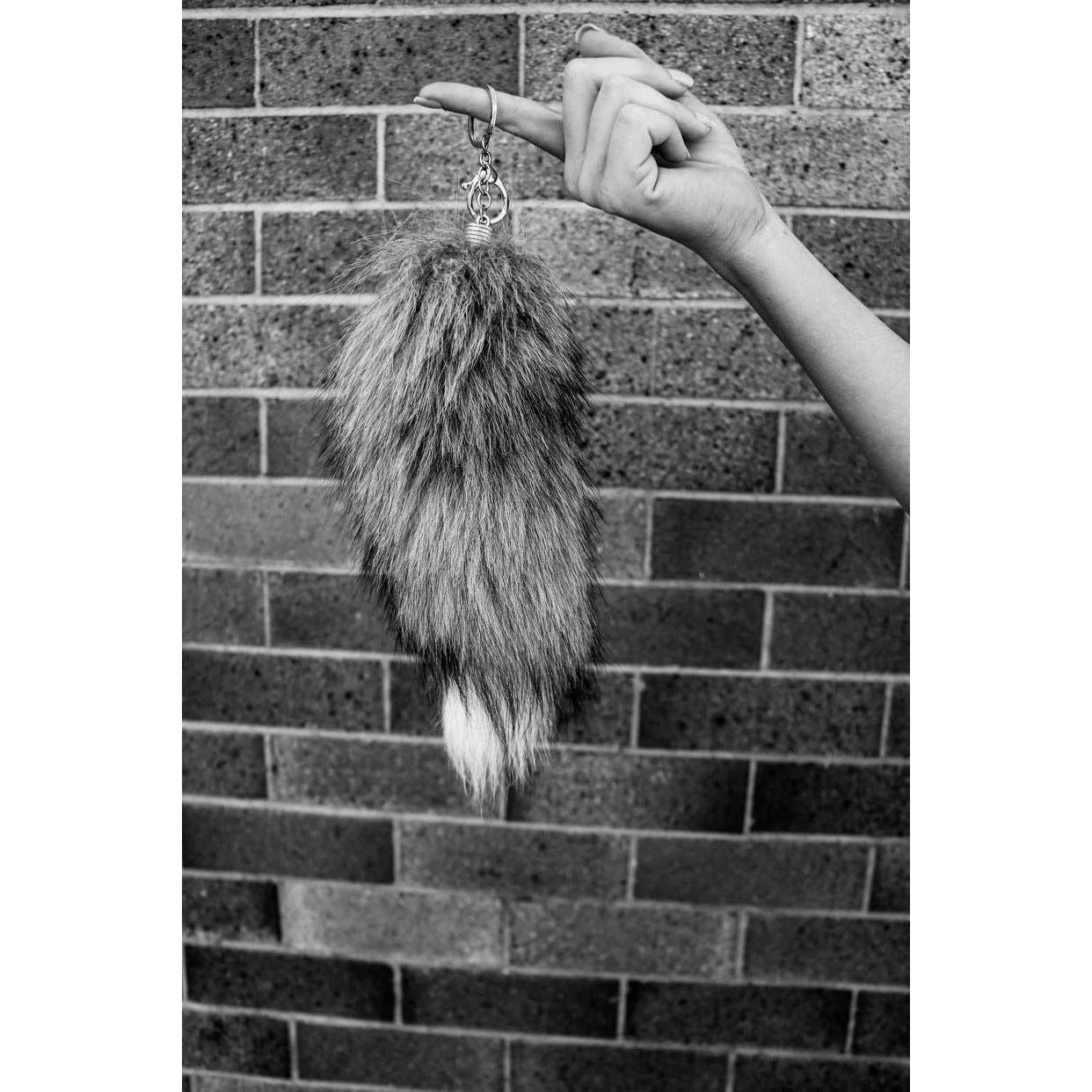 Fox Tail Keyring / keychain