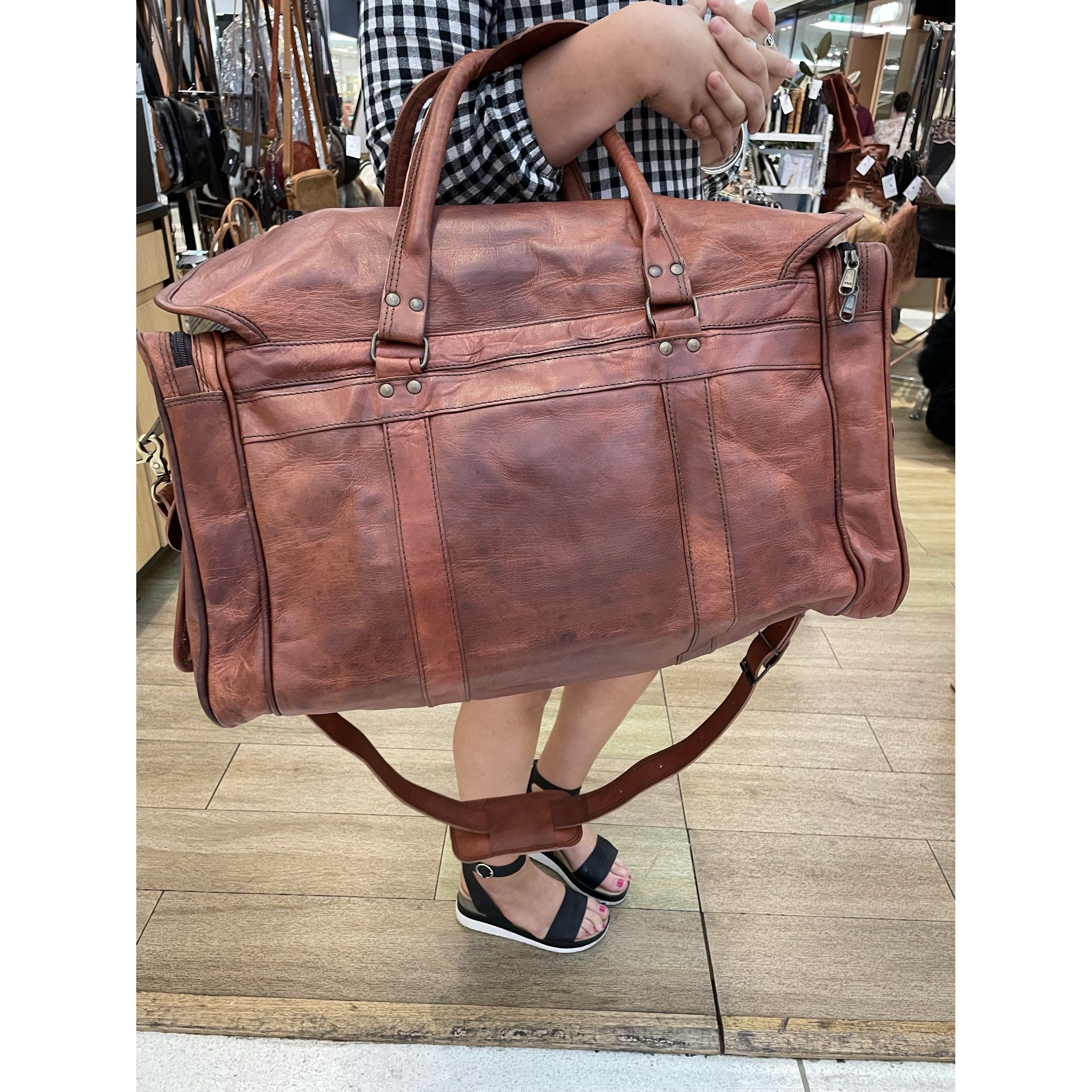 The Superior Leather Bag