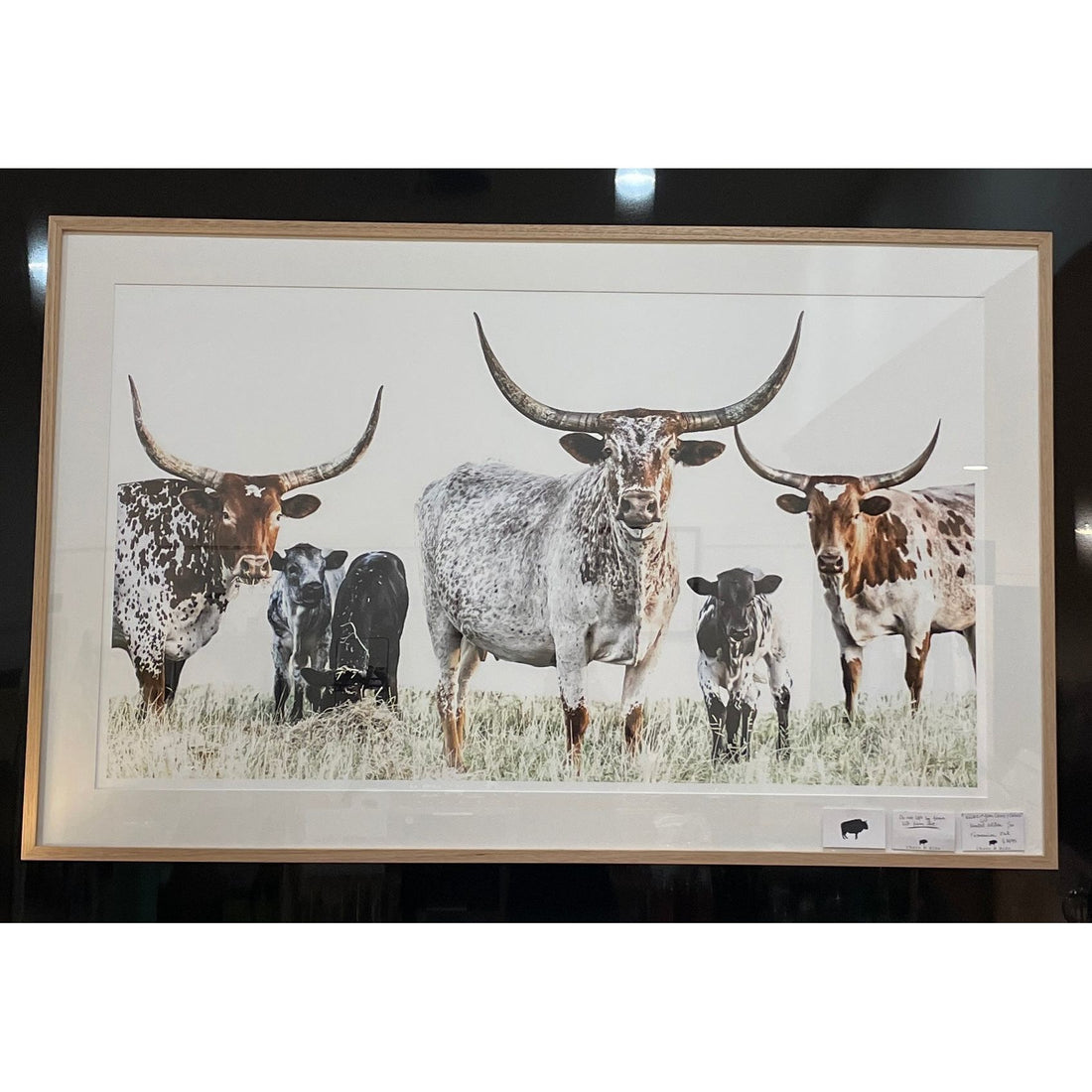 Sold ‘Kilbeggan Cows &amp; Calves’ 58x36 AVAILABLE TO ORDER